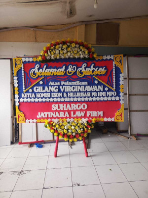 Papan Bunga Convention Center Cimone Tangerang